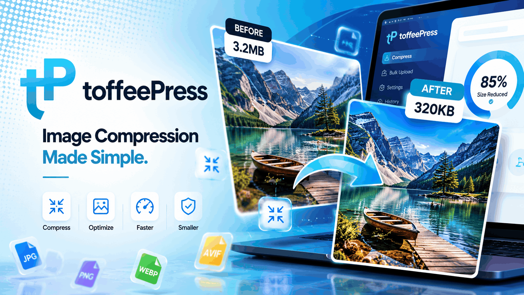 ToffeePress project preview