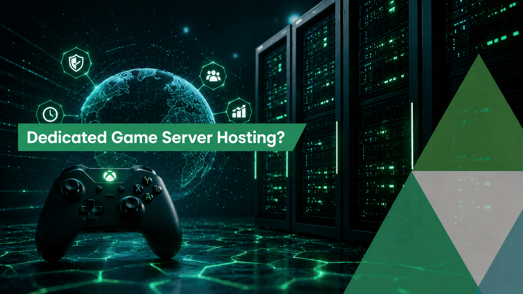 Dedicated game server hosting infrastructure