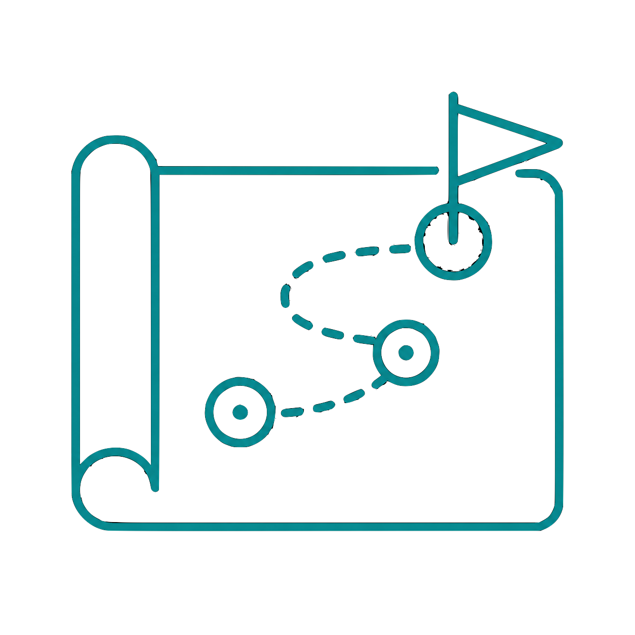 Project roadmap icon