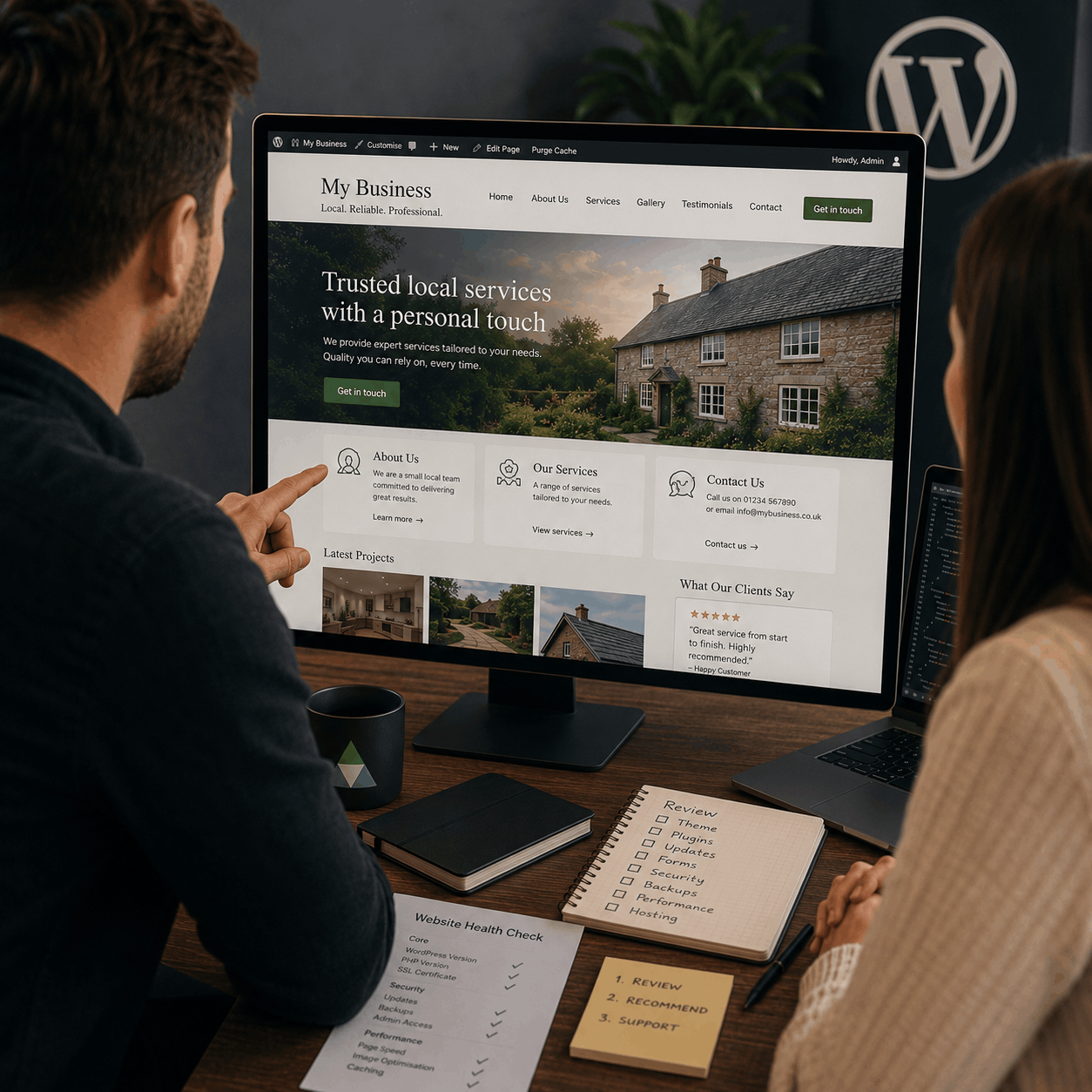 WordPress performance and maintenance checks