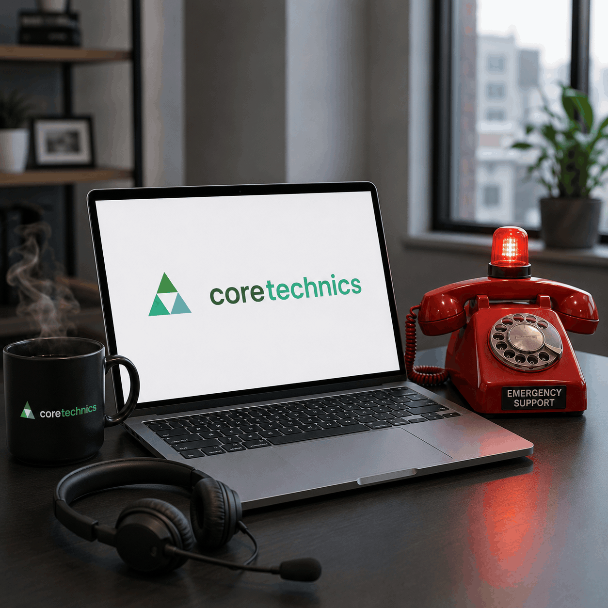 CoreTechnics team collaborating on digital product planning